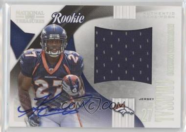 2009 Playoff National Treasures - Rookie Colossal Materials - Signatures #4 - Knowshon Moreno /50