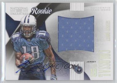 2009 Playoff National Treasures - Rookie Colossal Materials - Signatures #5 - Kenny Britt /50