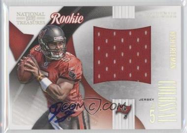 2009 Playoff National Treasures - Rookie Colossal Materials - Signatures #7 - Josh Freeman /50