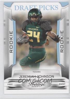 2009 Playoff Prestige - [Base] - Draft Picks Light Blue #153 - Jeremiah Johnson /999