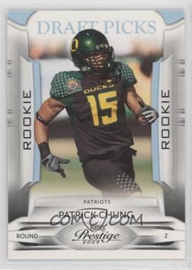 2009 Playoff Prestige - [Base] - Draft Picks Light Blue #185 - Patrick Chung /999