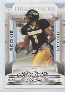 2009 Playoff Prestige - [Base] - Draft Picks Light Blue #197 - Shawn Nelson /999