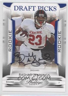 2009 Playoff Prestige - [Base] - Draft Picks Rights Signatures #192 - Rashad Jennings /399