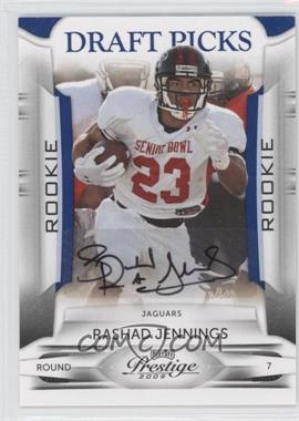 2009 Playoff Prestige - [Base] - Draft Picks Rights Signatures #192 - Rashad Jennings /399