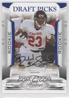 2009 Playoff Prestige - [Base] - Draft Picks Rights Signatures #192 - Rashad Jennings /399