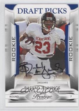 2009 Playoff Prestige - [Base] - Draft Picks Rights Signatures #192 - Rashad Jennings /399