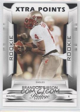 2009 Playoff Prestige - [Base] - Xtra Points Black #111 - Brandon Gibson /10