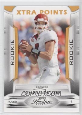 2009 Playoff Prestige - [Base] - Xtra Points Gold #173 - Tom Brandstater /250