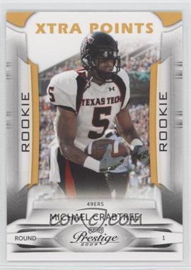 2009 Playoff Prestige - [Base] - Xtra Points Gold #174 - Michael Crabtree /250