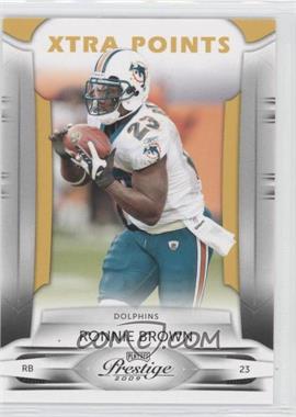 2009 Playoff Prestige - [Base] - Xtra Points Gold #52 - Ronnie Brown /250