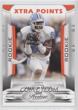 2009 Playoff Prestige - [Base] - Xtra Points Orange #142 - Hakeem Nicks /300