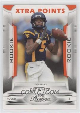 2009 Playoff Prestige - [Base] - Xtra Points Orange #184 - Pat White /300