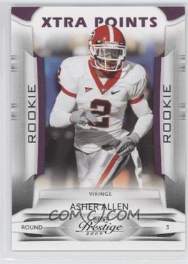 2009 Playoff Prestige - [Base] - Xtra Points Purple #108 - Asher Allen /50