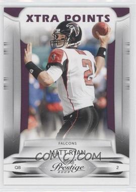 2009 Playoff Prestige - [Base] - Xtra Points Purple #7 - Matt Ryan /50