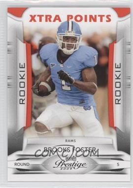 2009 Playoff Prestige - [Base] - Xtra Points Red #117 - Brooks Foster /100
