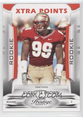 2009 Playoff Prestige - [Base] - Xtra Points Red #137 - Everette Brown /100