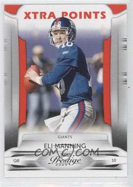 2009 Playoff Prestige - [Base] - Xtra Points Red #63 - Eli Manning /100