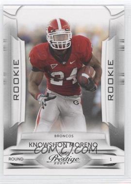 2009 Playoff Prestige - [Base] #164.1 - Knowshon Moreno (Red Jersey)