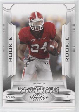 2009 Playoff Prestige - [Base] #164.1 - Knowshon Moreno (Red Jersey)