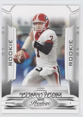 2009 Playoff Prestige - [Base] #172.1 - Matthew Stafford (College)