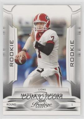 2009 Playoff Prestige - [Base] #172.1 - Matthew Stafford (College)