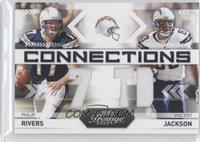 Philip Rivers, Vincent Jackson #/250