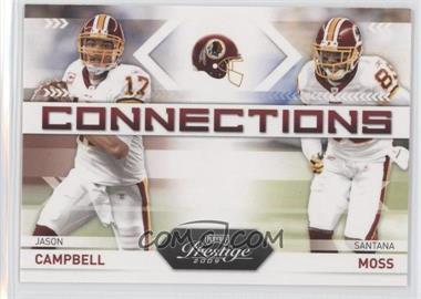 2009 Playoff Prestige - Connections #13 - Jason Campbell, Santana Moss