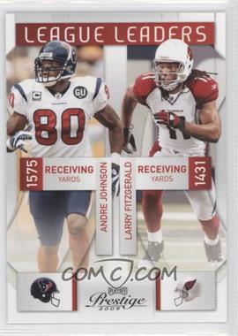 2009 Playoff Prestige - League Leaders #10 - Andre Johnson, Larry Fitzgerald