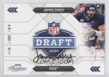 2009 Playoff Prestige - NFL Draft Class - Signatures #10 - James Casey /100