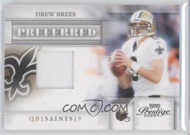 2009 Playoff Prestige - Preferred - Materials #4 - Drew Brees /100