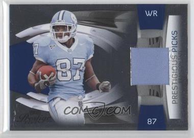 2009 Playoff Prestige - Prestigious Picks - Blue Materials #5 - Brandon Tate /250 [Noted]