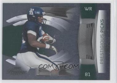 2009 Playoff Prestige - Prestigious Picks - Green #26 - Jarett Dillard /500