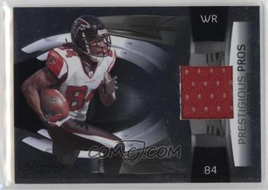 2009 Playoff Prestige - Prestigious Pros - Black Materials #39 - Roddy White /25