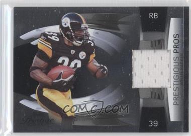 2009 Playoff Prestige - Prestigious Pros - Black Materials #49 - Willie Parker /25