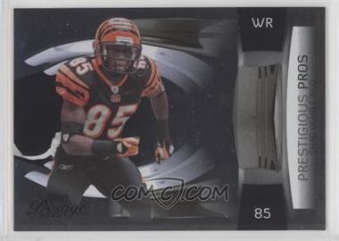 2009 Playoff Prestige - Prestigious Pros - Black #10 - Chad Ocho Cinco /25