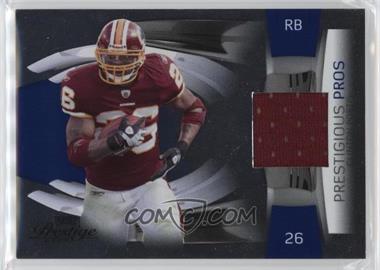 2009 Playoff Prestige - Prestigious Pros - Blue Materials #12 - Clinton Portis /250