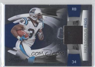 2009 Playoff Prestige - Prestigious Pros - Blue Materials #14 - DeAngelo Williams /250