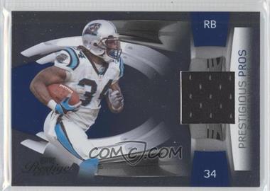 2009 Playoff Prestige - Prestigious Pros - Blue Materials #14 - DeAngelo Williams /250