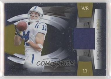 2009 Playoff Prestige - Prestigious Pros - Gold Materials #4 - Anthony Gonzalez /50