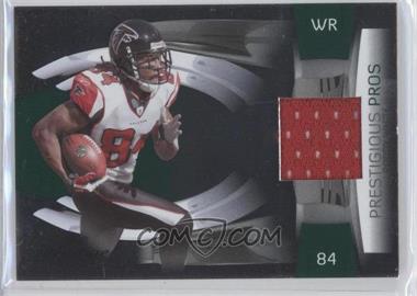 2009 Playoff Prestige - Prestigious Pros - Green Materials #39 - Roddy White /100