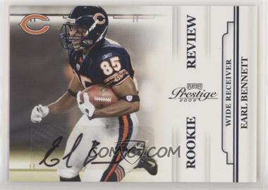 2009 Playoff Prestige - Rookie Review - Signatures #17 - Earl Bennett /250