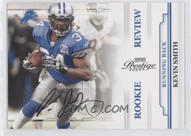 2009 Playoff Prestige - Rookie Review - Signatures #36 - Kevin Smith /250