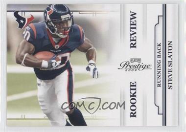 2009 Playoff Prestige - Rookie Review #48 - Steve Slaton