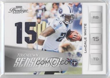 2009 Playoff Prestige - Touchdown Sensations - Materials #3 - LenDale White /100