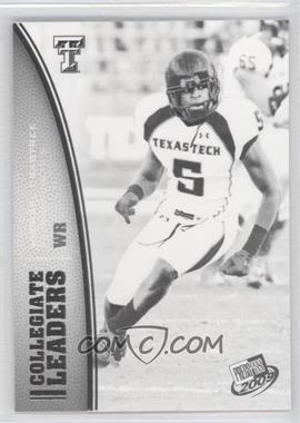 2009 Press Pass - [Base] - Black & White #63 - Michael Crabtree