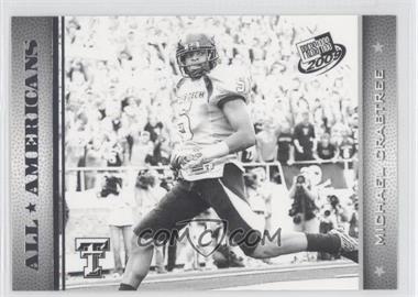 2009 Press Pass - [Base] - Black & White #80 - Michael Crabtree