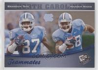 Brandon Tate, Hakeem Nicks