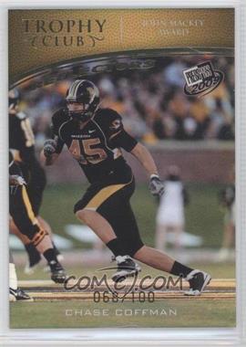 2009 Press Pass - [Base] - Gold Reflectors #51 - Chase Coffman /100