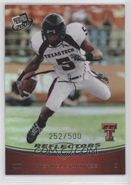 2009 Press Pass - [Base] - Reflectors #24 - Michael Crabtree /500