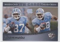 Brandon Tate, Hakeem Nicks